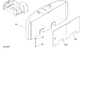 ZX350H-3 COUNTERWEIGHT