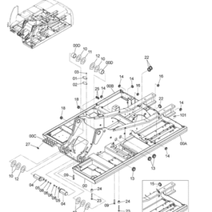 ZX350H-3 FRAME