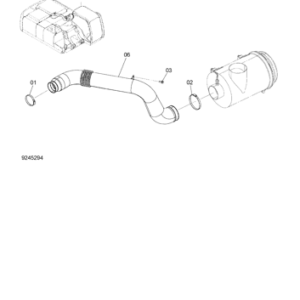 ZX350H-3 AIR CLEANER SUPPORT
