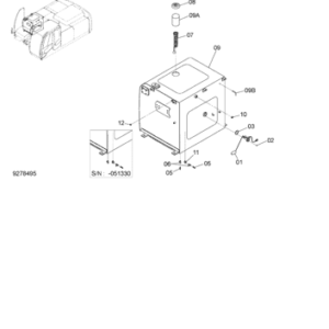 ZX350H-3 FUEL TANK