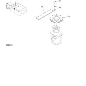 ZX350H-3 CENTER JOINT PARTS (UPPERSTRUCTURE)