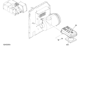 ZX350H-3 AIR CLEANER PARTS